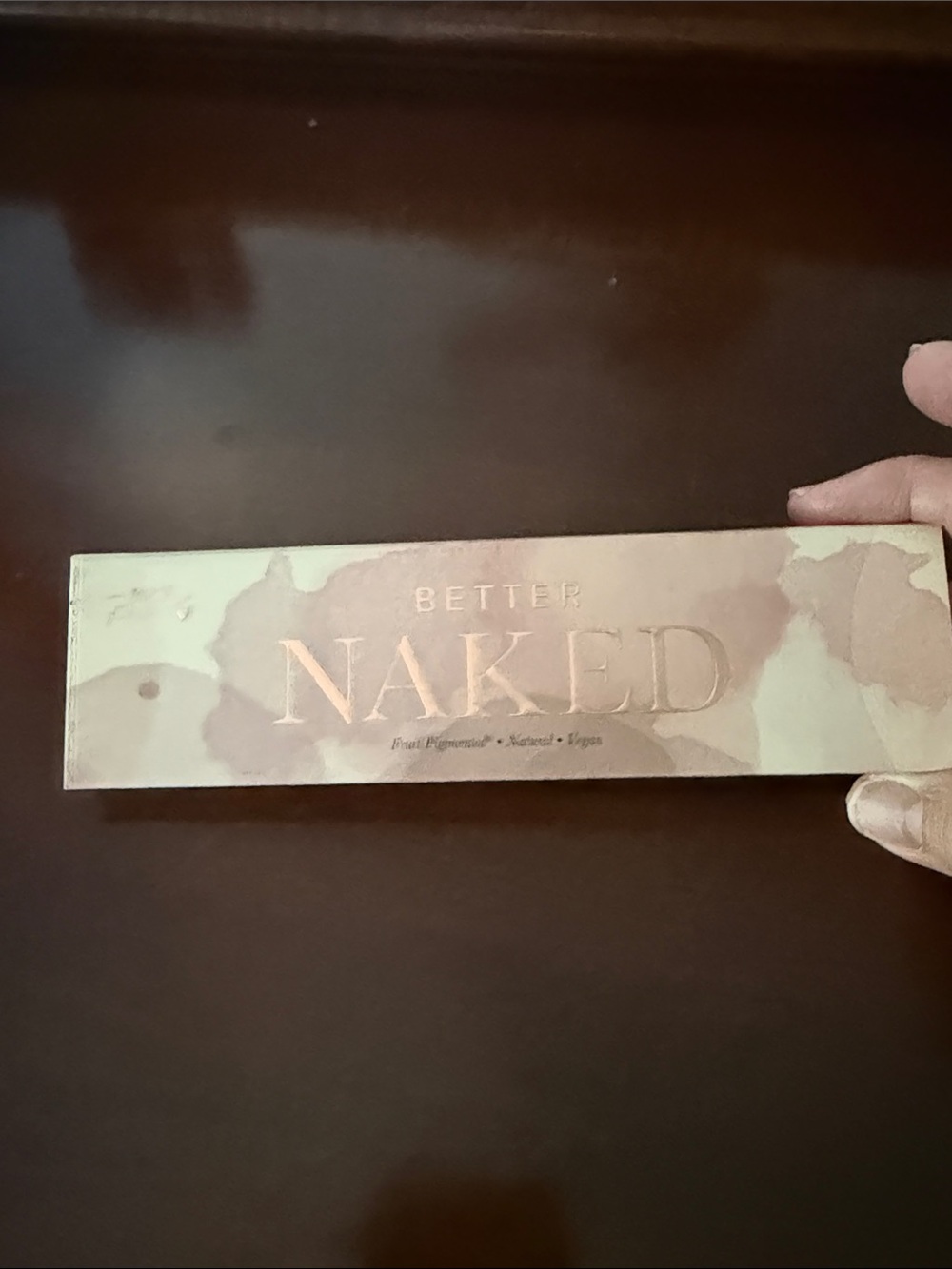 100% Pure Better Naked Eyeshadow Palette - Rose Gold & Cream
